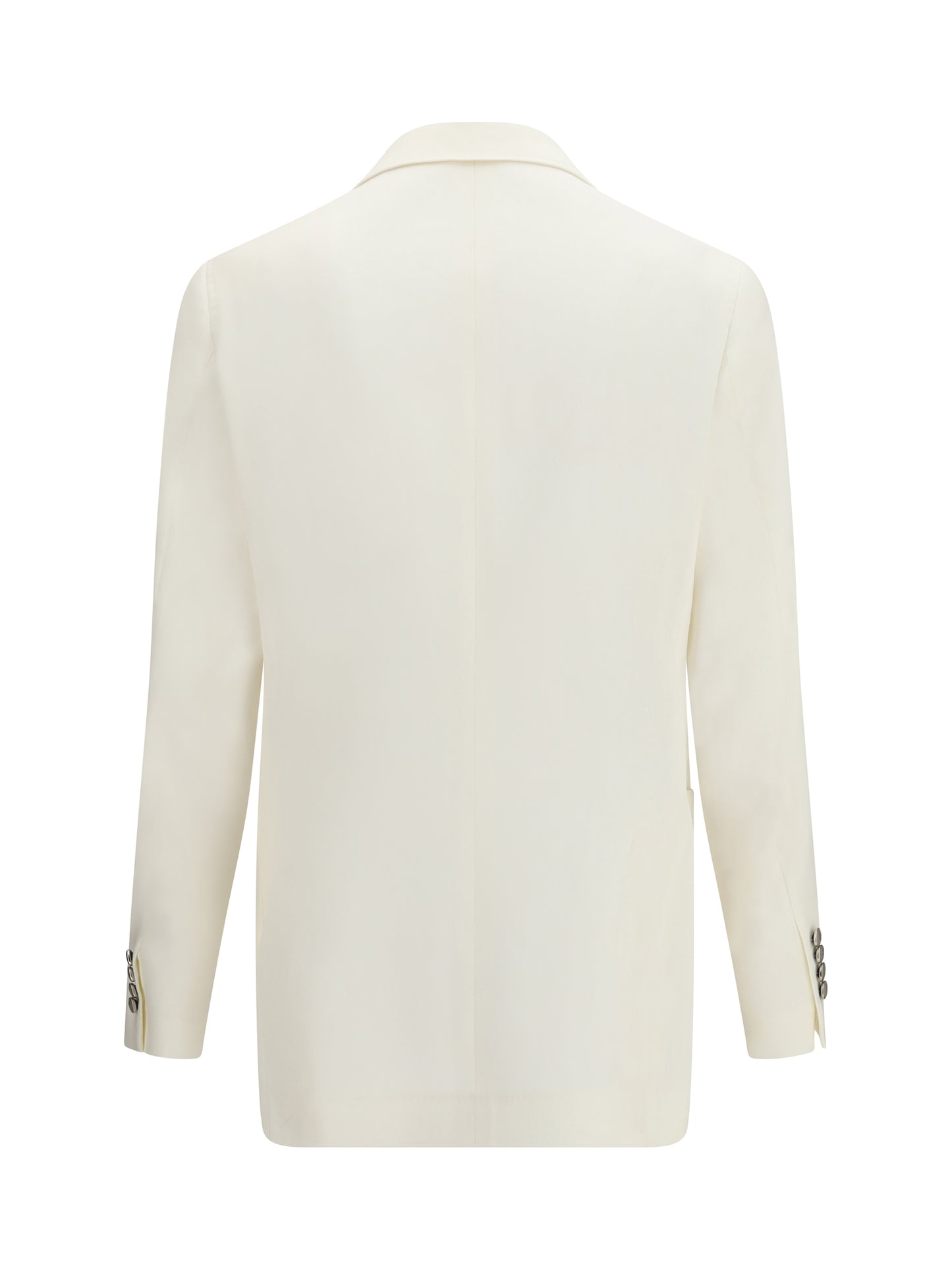 BRUNELLO CUCINELLI Single-breasted linen Blazer