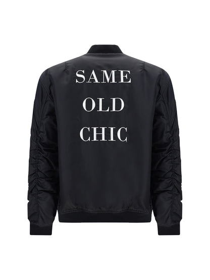 MOSCHINO Zip-Up Bomber Jacket