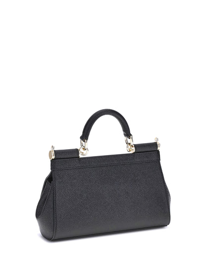 DOLCE & GABBANA Sicily small leather Handbag