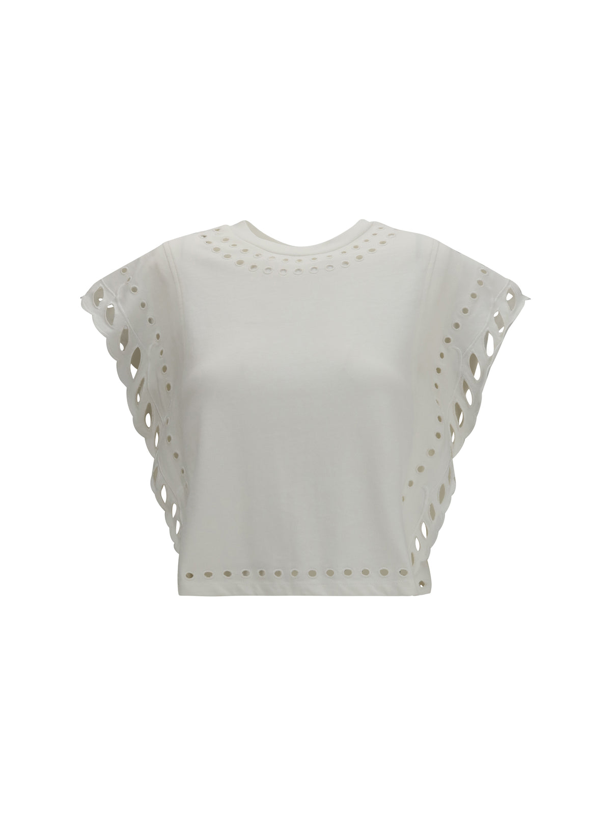Marant Étoile Odyle cotton T-shirt - Ecru