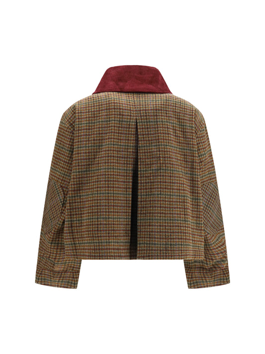 Ganni Twill Jacket - Multicolour