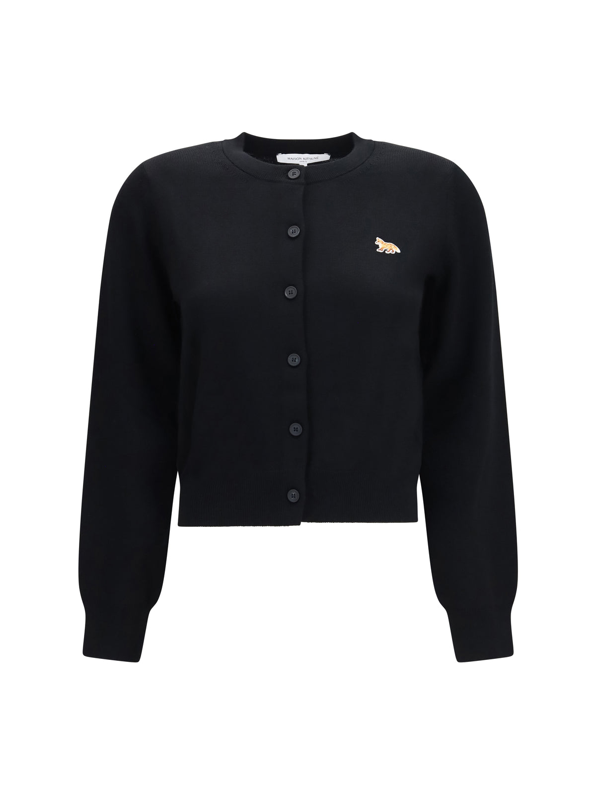 Maison Kitsuné Baby Fox Cardigan - Black