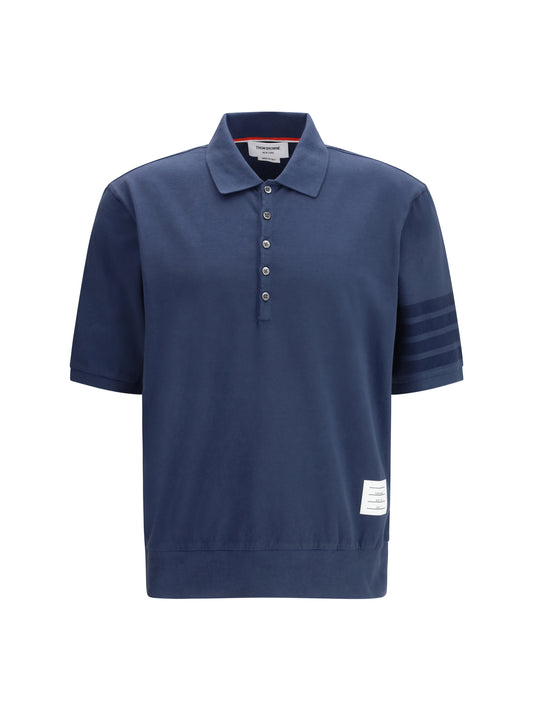 THOM BROWNE Cotton Polo