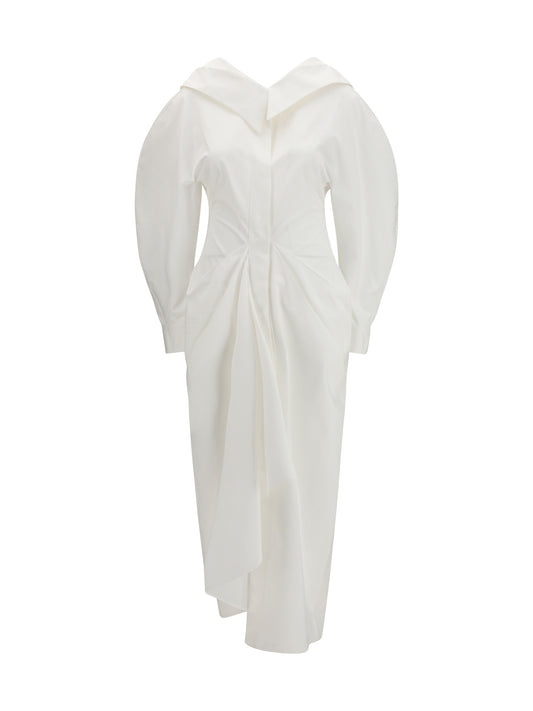 GIVENCHY Long cut-out chemisier Dress