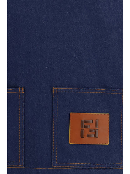FENDI Cropped Denim Jacket