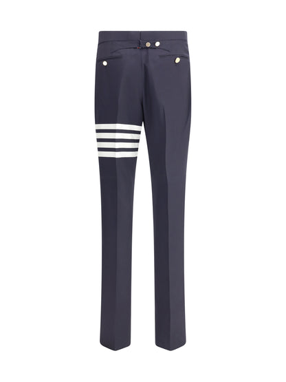 Thom Browne Wool Pants - Navy
