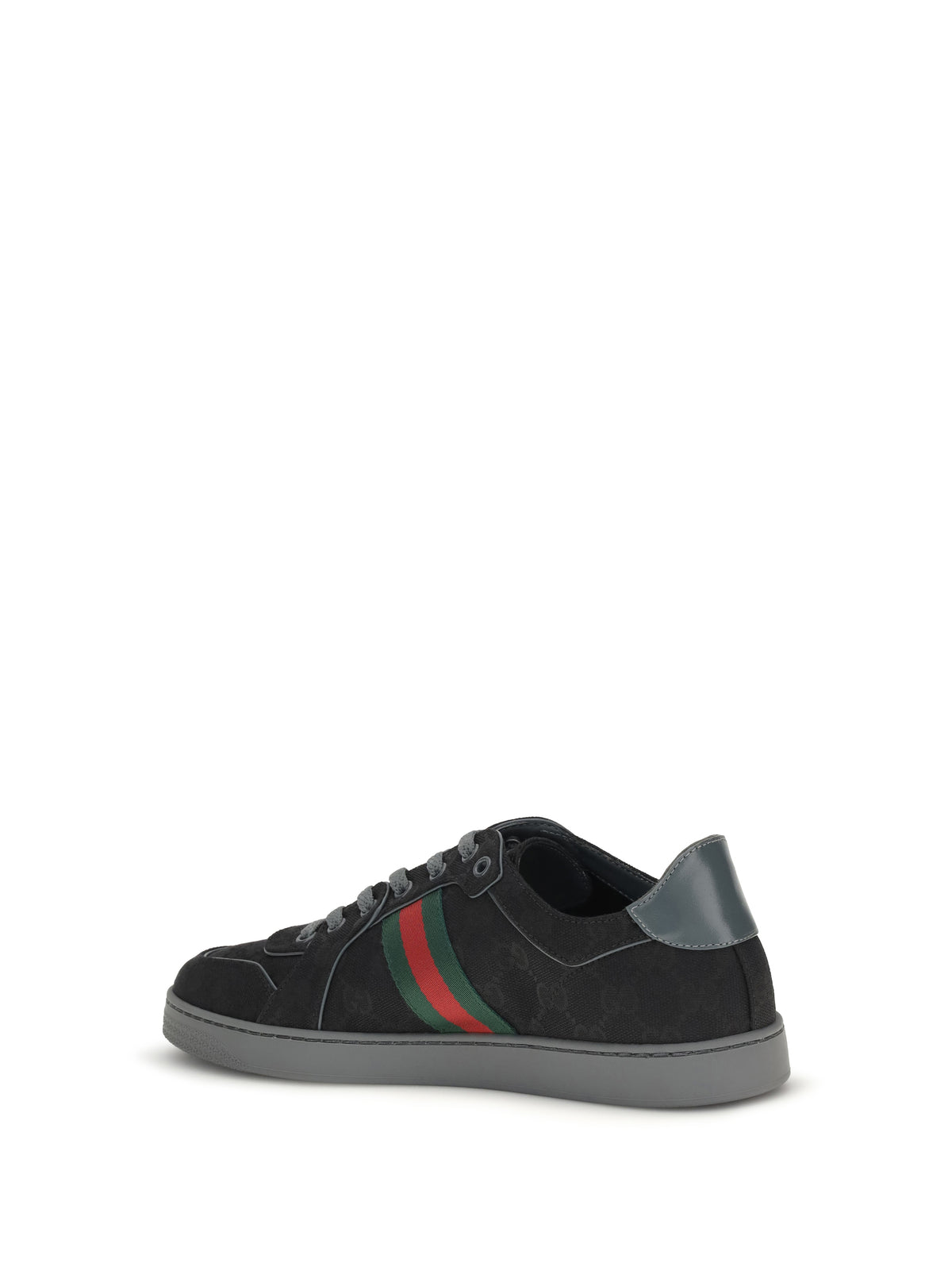 Gucci Stretch GG fabric Sneakers - Black/Mel.Plat/Vrv