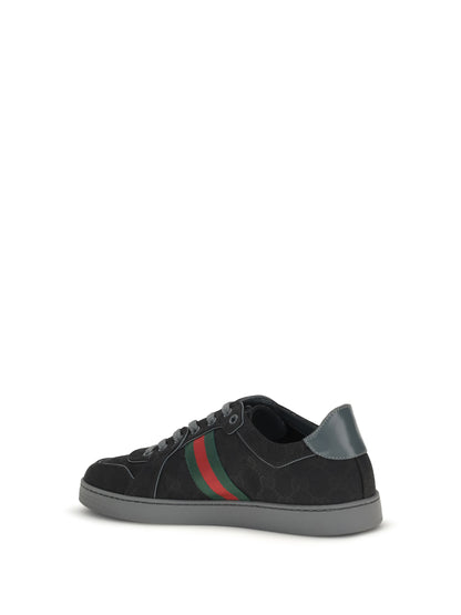Gucci Stretch GG fabric Sneakers - Black/Mel.Plat/Vrv