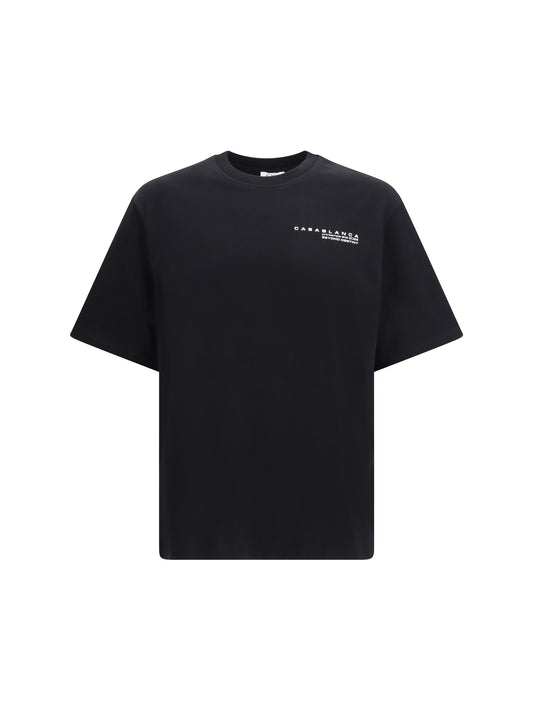 CASABLANCA Glitch Orchid T-shirt