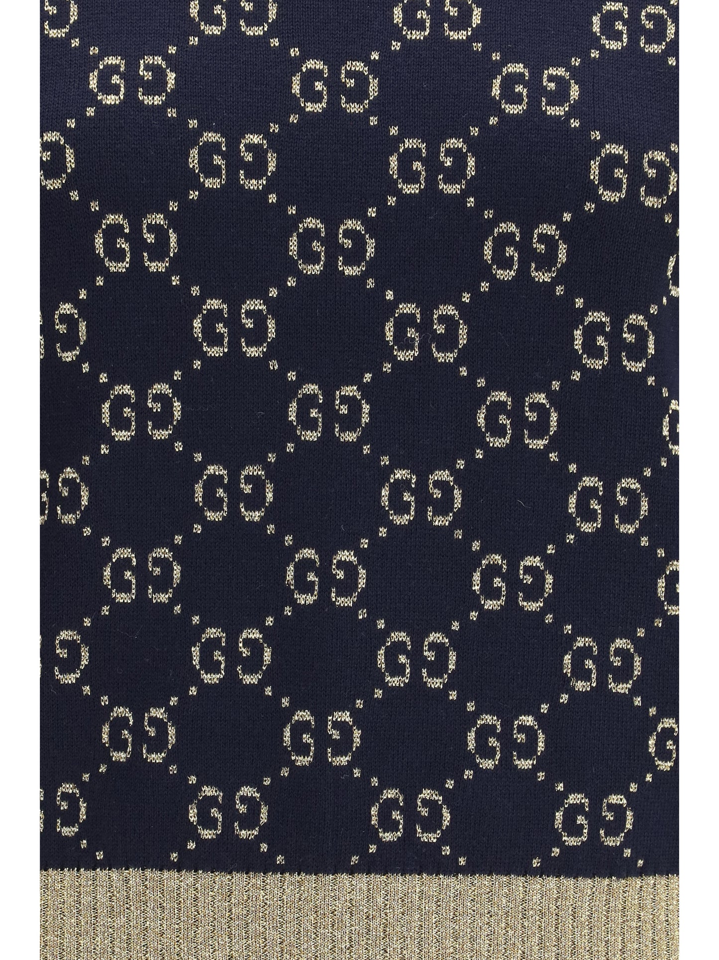 GUCCI Knit Top with its iconic all-over monogram pattern