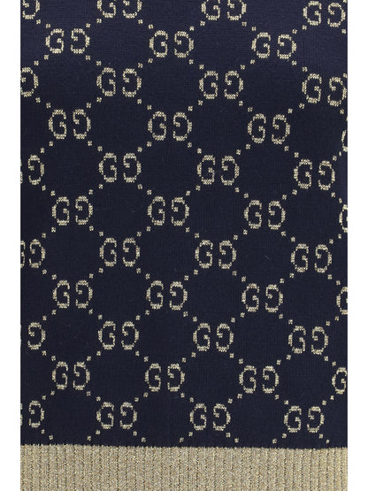 GUCCI Knit Top with its iconic all-over monogram pattern