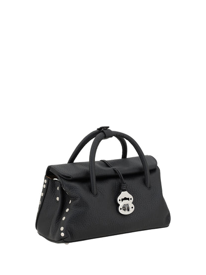 Zanellato Dotta Centauro Shoulder Bag - Black Black