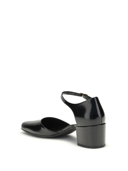 THE ROW Penelope Ankle Strap Pumps