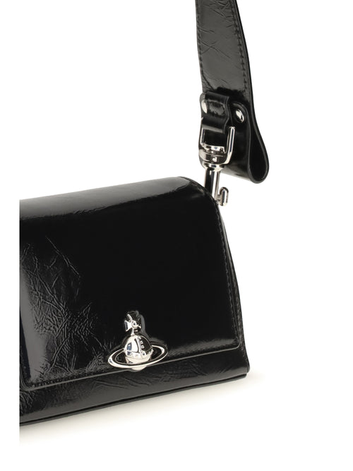 Vivienne Westwood Small Hazel Shoulder Bag - Black