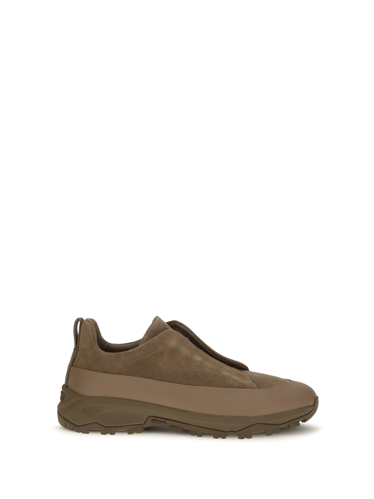 Zegna Triple Stitch™ Monte leather and suede Sneakers - E2
