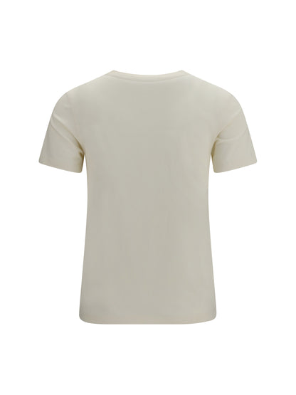 Maison Kitsuné Fox Head Regular T-shirt - Noble Beige