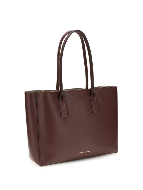 Marc Jacobs The Work Tote Pop J Marc Tote Bag - Dark Port