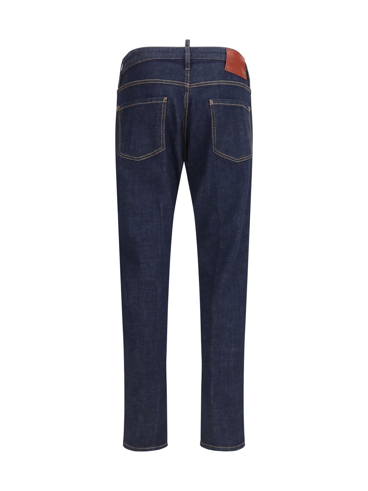 Dsquared2 Long stretch cotton Jeans - Navy Blue