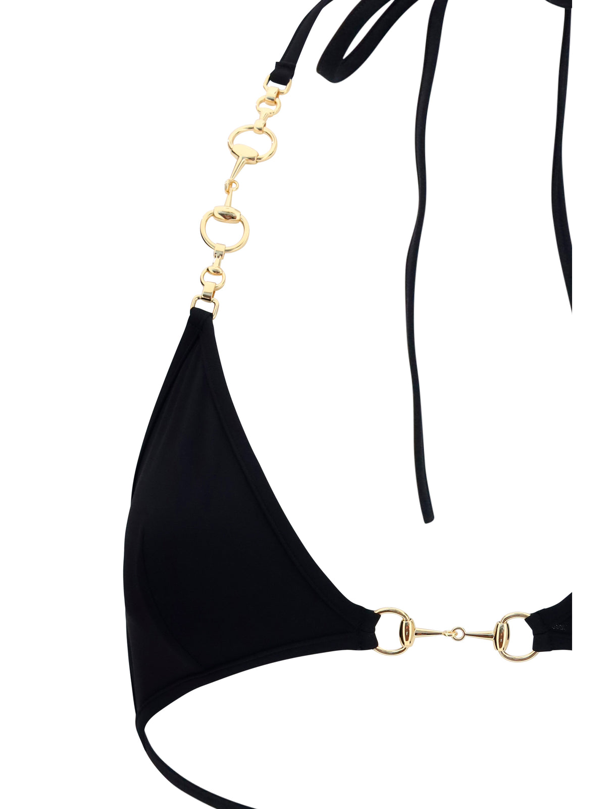 Gucci Stretch jersey Bikini with Horsebit - Black