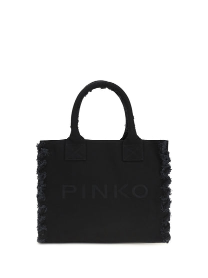 PINKO Canvas Tote Bag