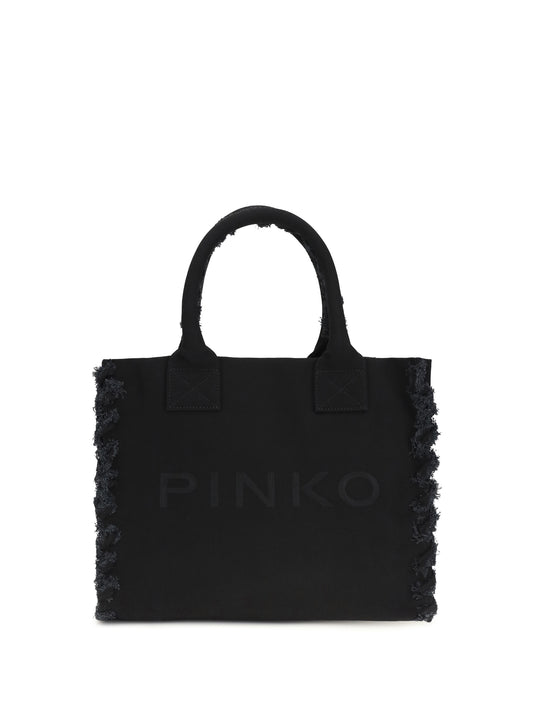 PINKO Canvas Tote Bag