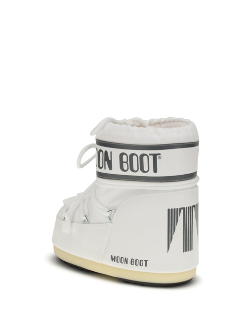 Moon Boot Icon Low Boots - White Mono