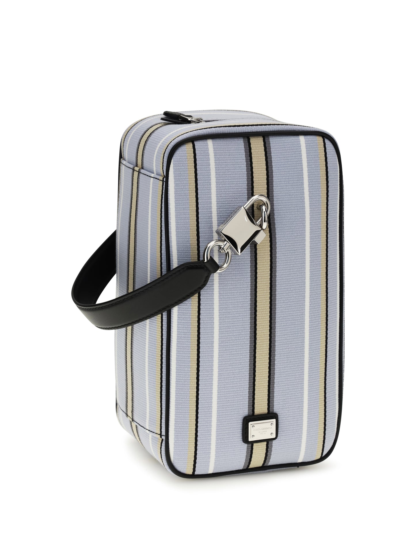 DOLCE & GABBANA Lock Handbag in jacquard fabric