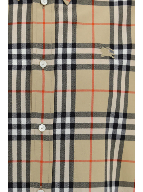 Burberry Check cotton Shirt - Sand Ip Check