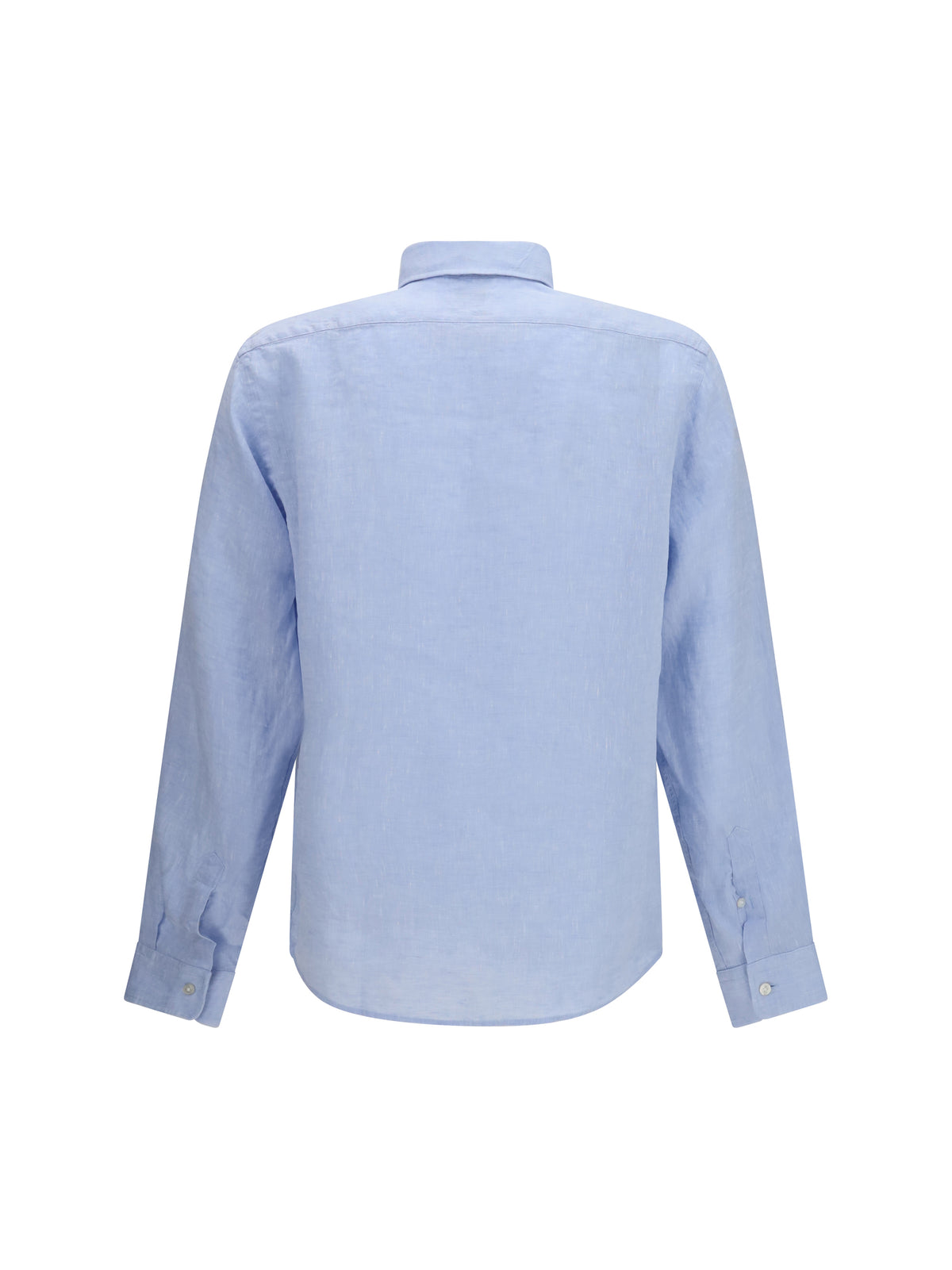Hugo Boss Black Regular-fit linen Shirt - Light/Pastel Blue