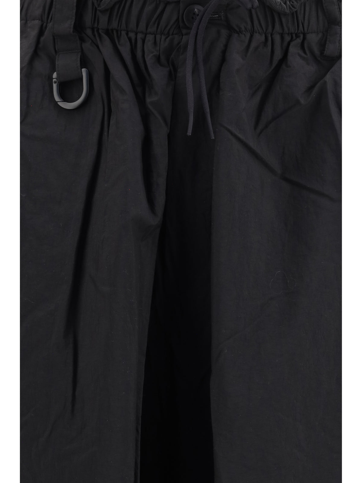 Y-3 Nylon Cargo Pants - Black