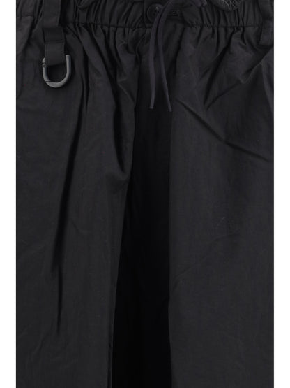 Y-3 Nylon Cargo Pants - Black