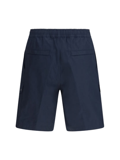 STONE ISLAND Cotton Bermuda Shorts