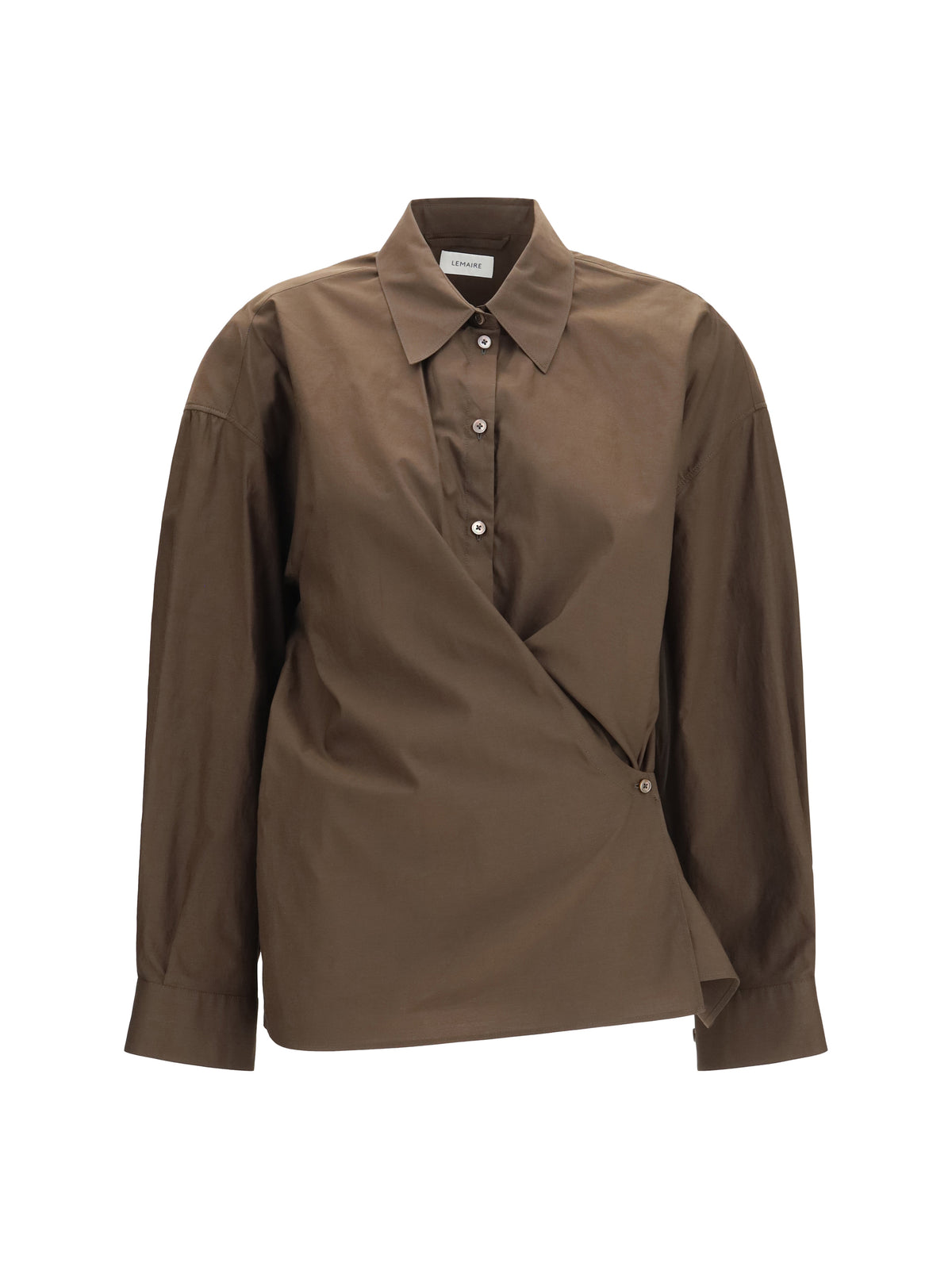 Lemaire Cotton blend Shirt - Truffle