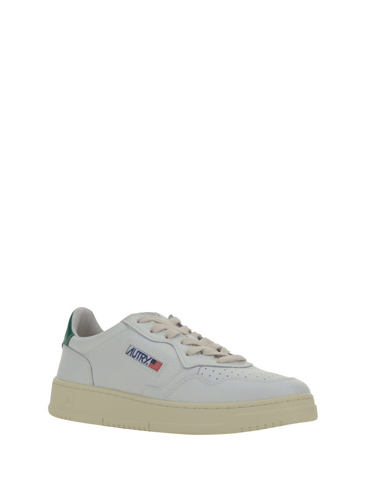 Autry Low 01 Sneakers - Wht/Green