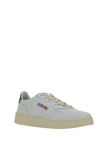 Autry Low 01 Sneakers - Wht/Green