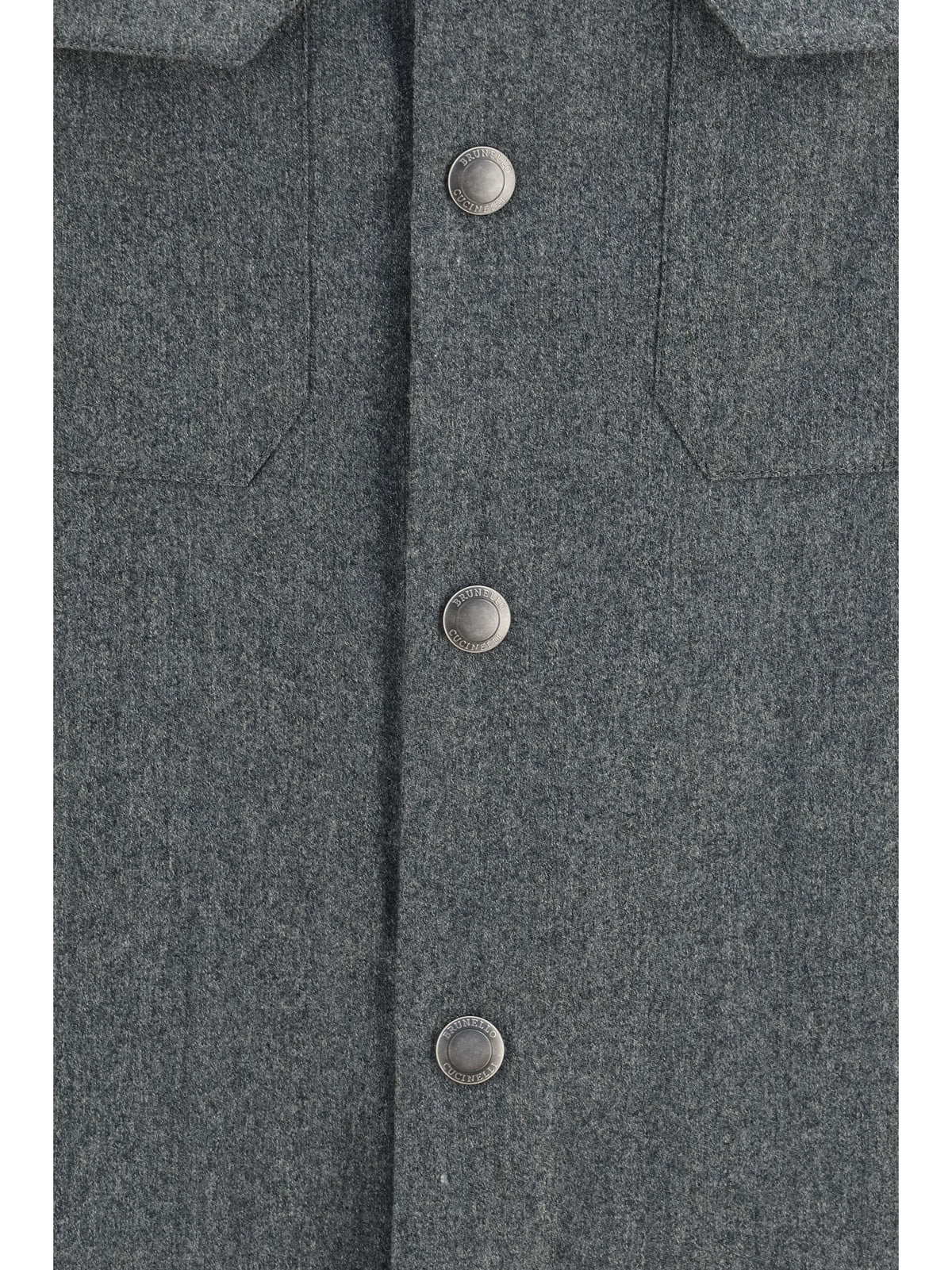 Brunello Cucinelli Virgin wool Shirt - Forest Green