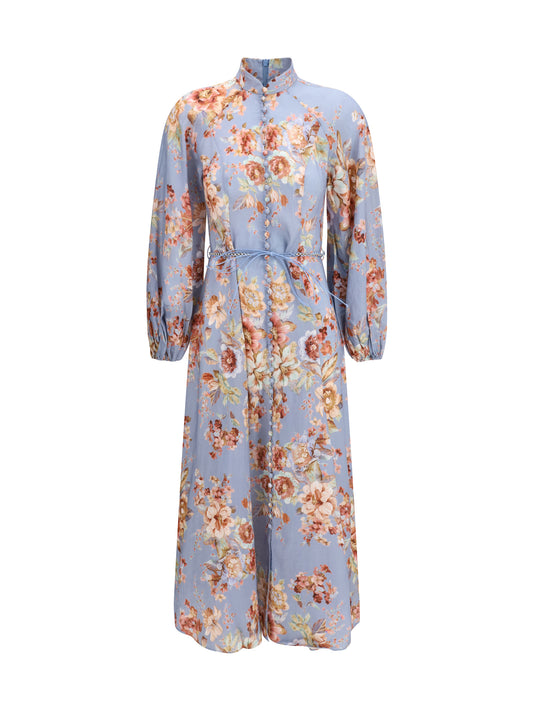 ZIMMERMANN Awaken Billow Floral maxi Dress