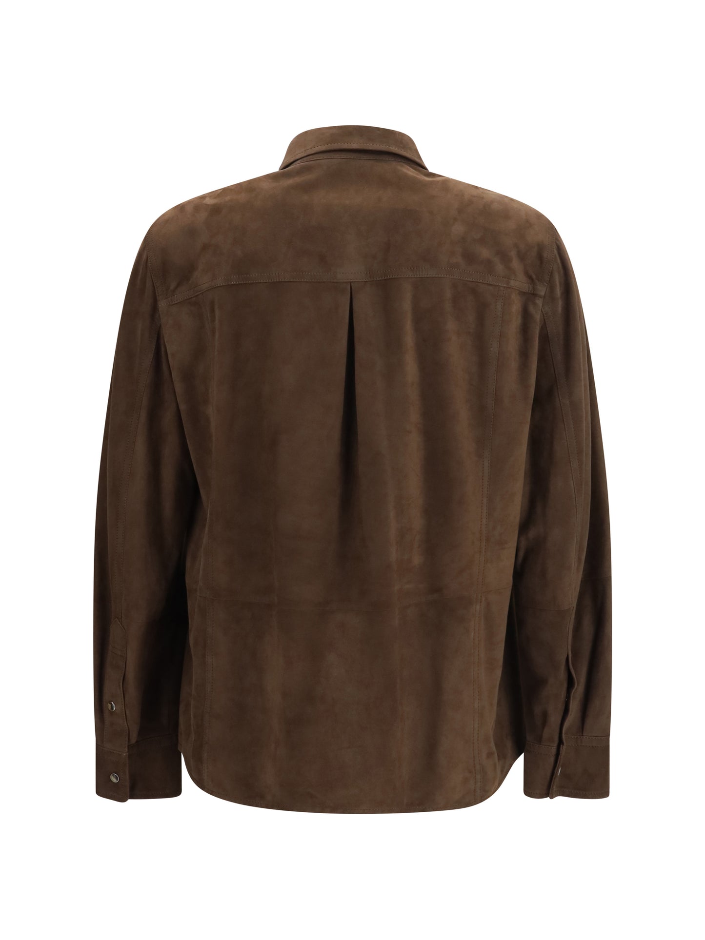 BRUNELLO CUCINELLI Suede Shirt