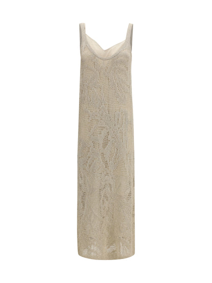 BRUNELLO CUCINELLI Dazzling Water Lillies Dress