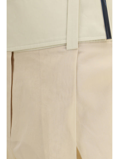Max Mara Sportmax Ferito Pants - Ecru