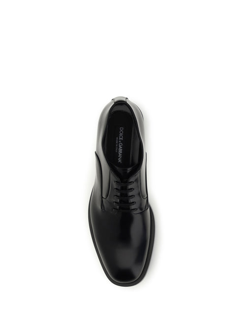 Dolce & Gabbana Calfskin lace-up Derby Shoes - Black