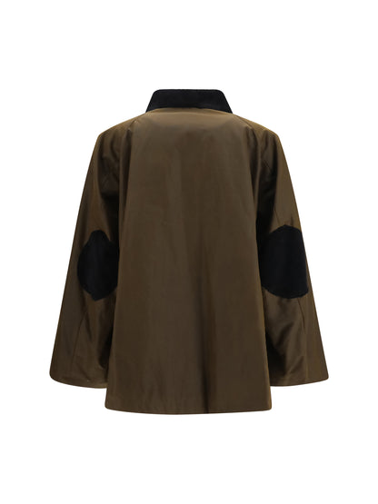 Toteme Country Jacket with velvet collar - Bark