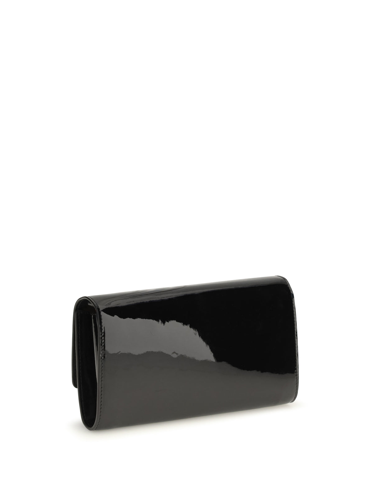 Christian Louboutin Bettina patent leather chain Wallet - Black