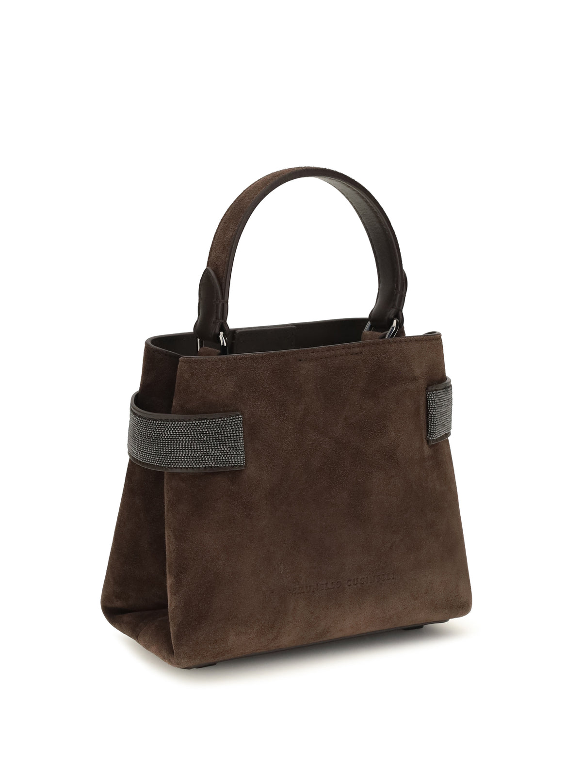 Brunello Cucinelli Leather Handbag - Espresso