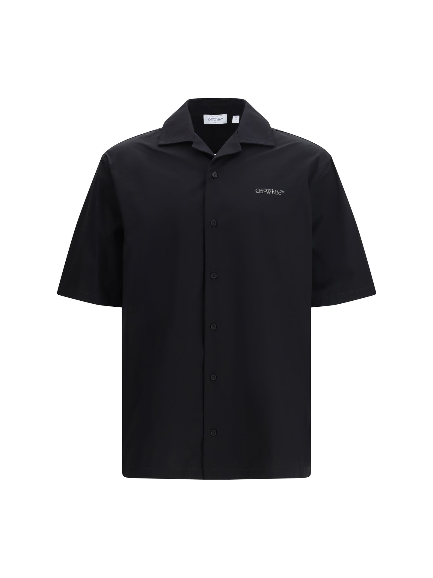 OFF-WHITE Metal Arrows Pop Bowling Shirt with short sleeves