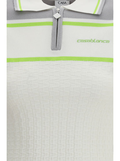 CASABLANCA Tennis Polo Shirt