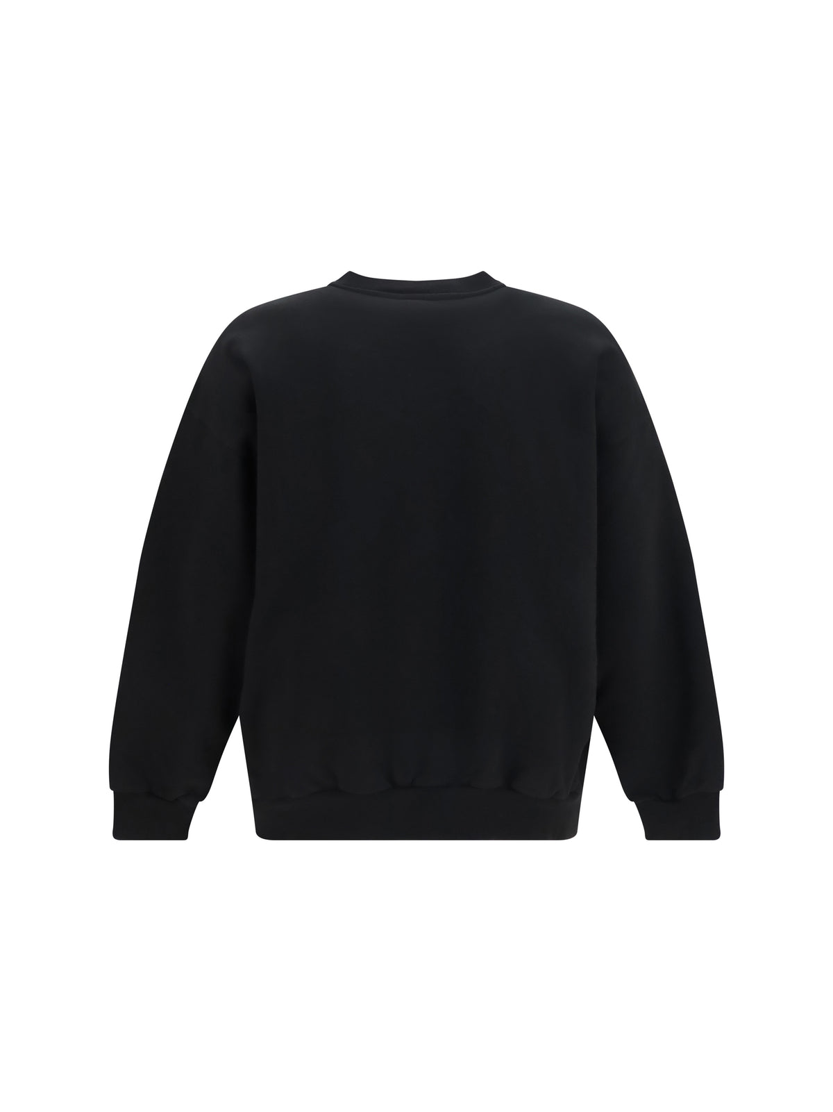 Balenciaga Printed cotton Sweatshirt - Black