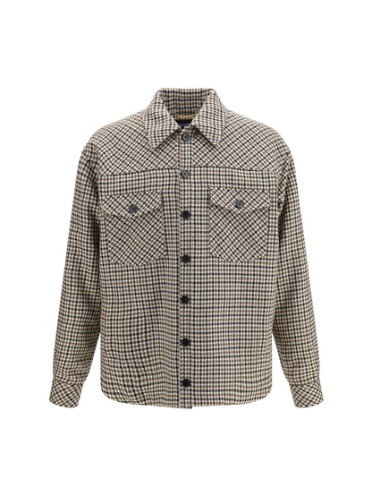Dolce & Gabbana Quilted houndstooth wool Jacket - Patterned (Non Printed