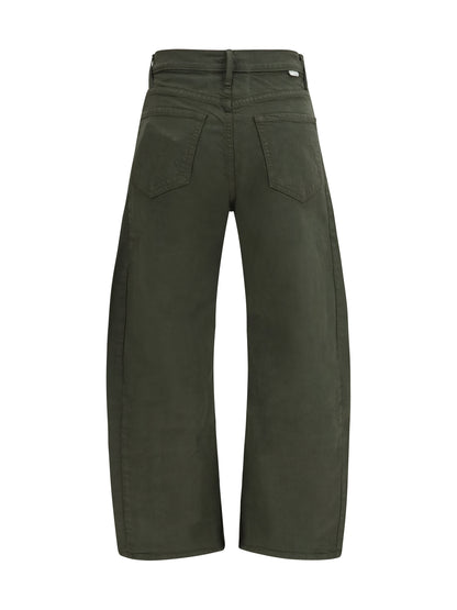 Mother The Half Pipe Flood Jeans - Forest Night