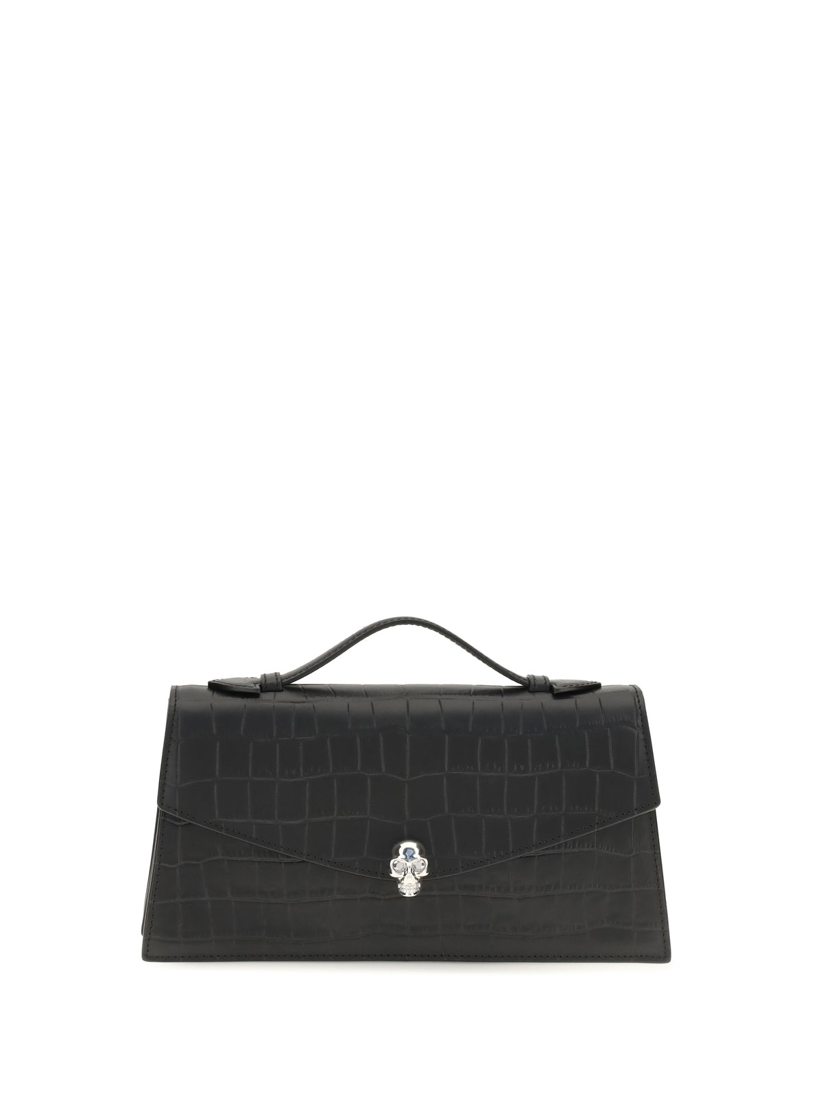 Alexander Mcqueen Skull Handbag - Black/Silver